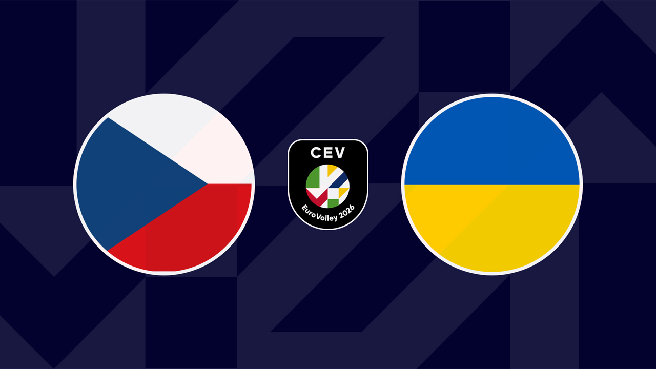Czech Republic Volleyball Women vs Ukraine Volleyball Women poster
