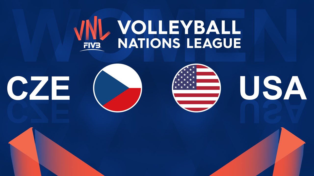 Czech Republic Volleyball Women vs USA Volleyball Women poster