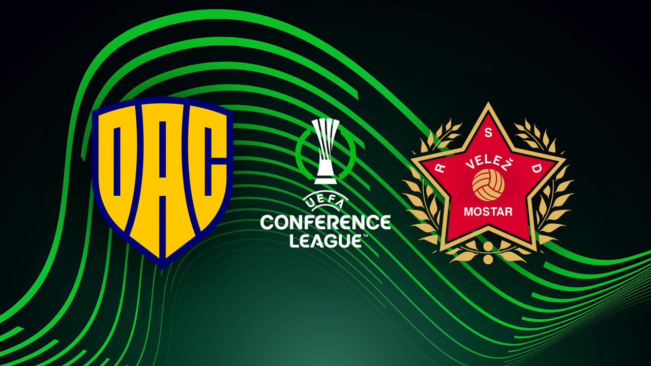 DAC 1904 Dunajská Streda vs Velež Mostar poster