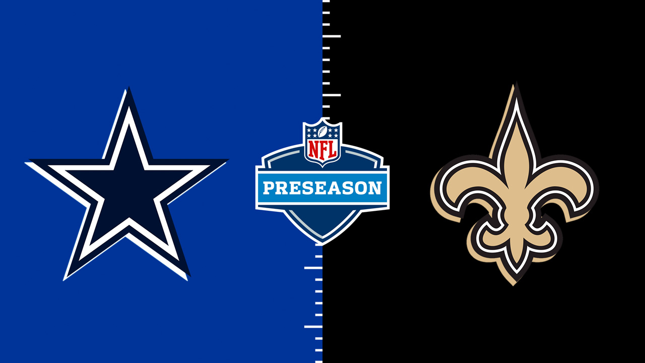 Dallas Cowboys vs New Orleans Saints poster