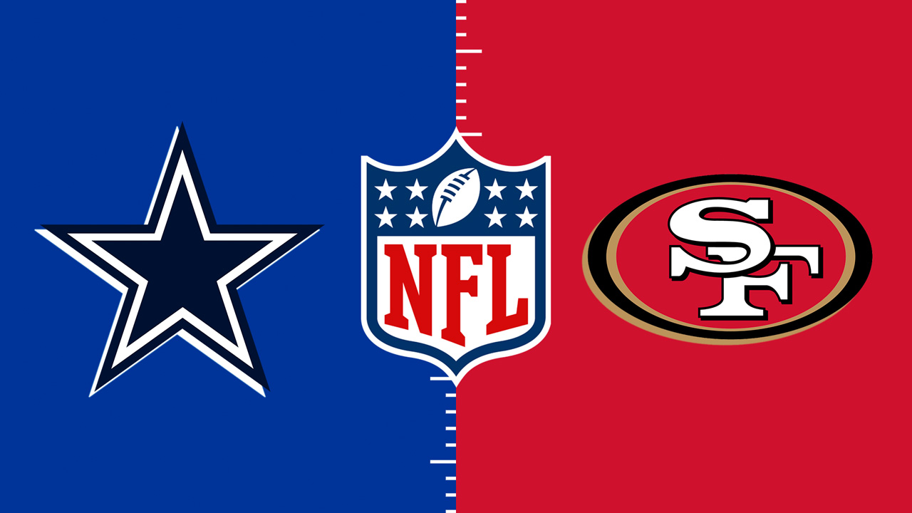 Dallas Cowboys vs San Francisco 49ers poster