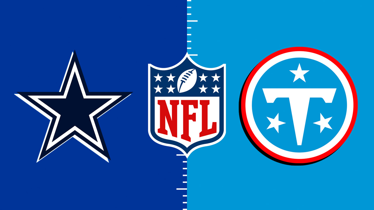 Dallas Cowboys vs Tennessee Titans poster