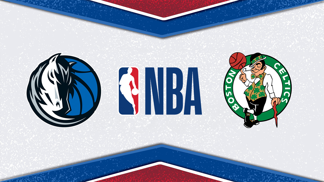 Dallas Mavericks vs Boston Celtics poster