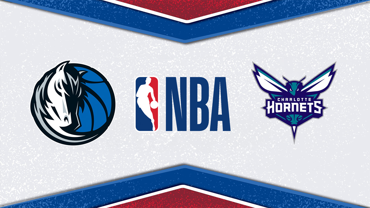 Dallas Mavericks vs Charlotte Hornets poster