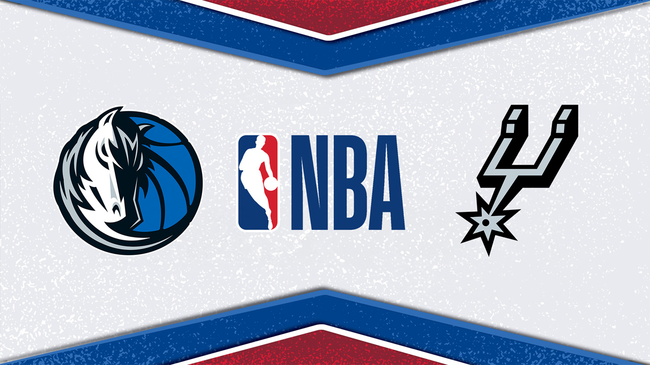 Dallas Mavericks vs San Antonio Spurs poster