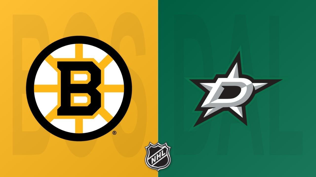 Dallas Stars vs Boston Bruins poster