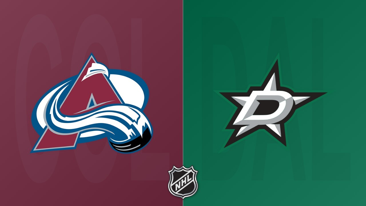 Dallas Stars vs Colorado Avalanche poster
