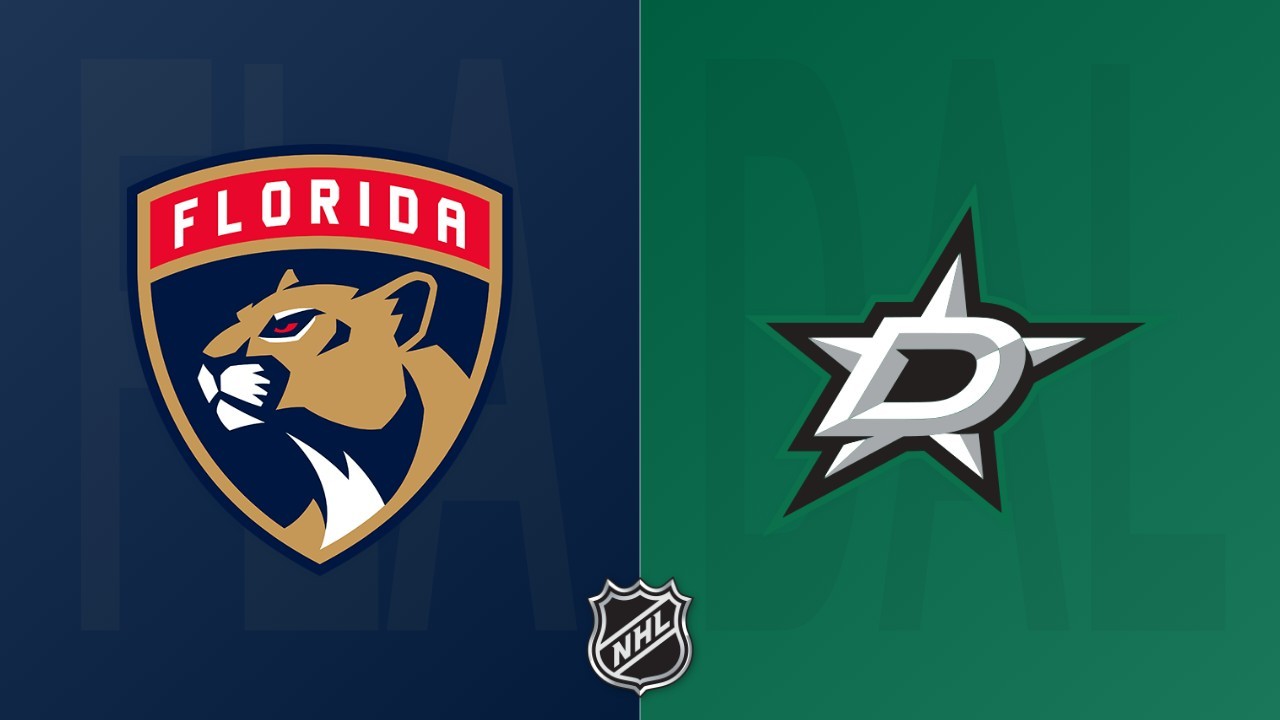 Dallas Stars vs Florida Panthers poster