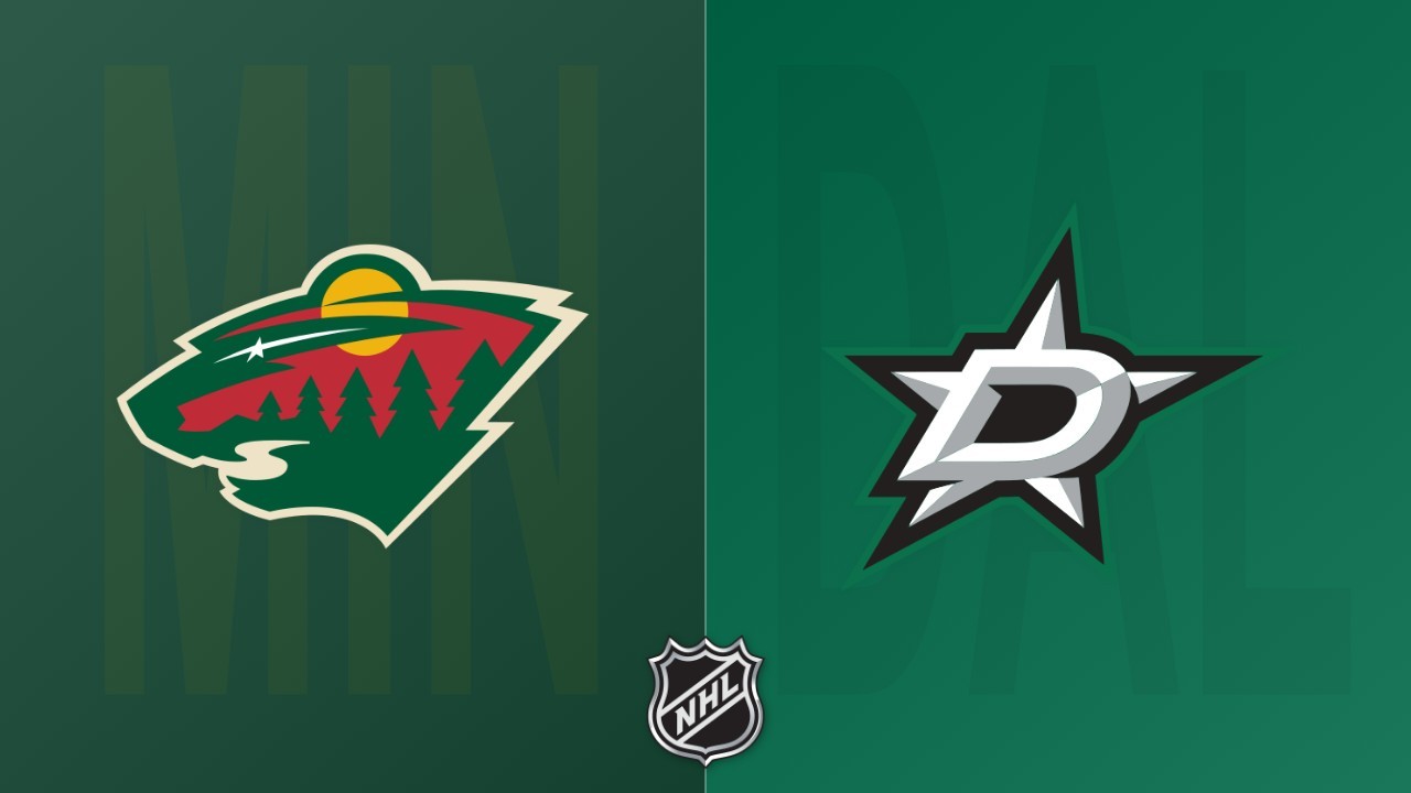 Dallas Stars vs Minnesota Wild poster