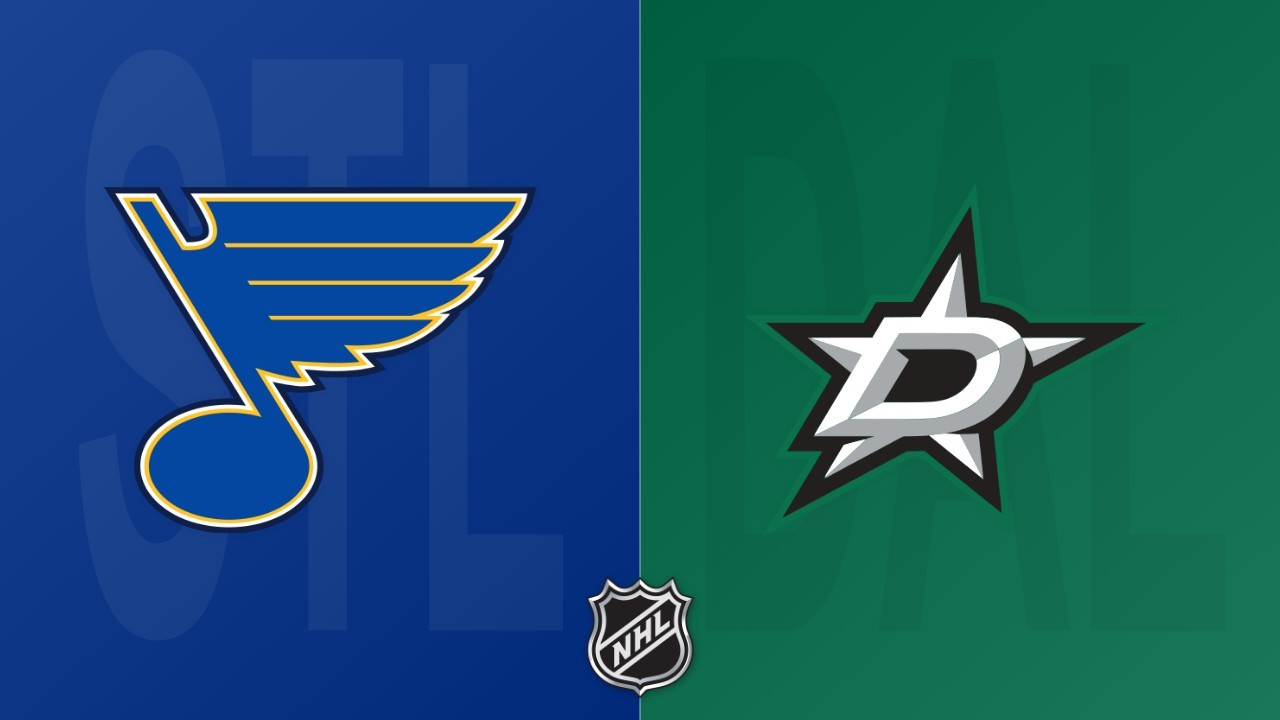 Dallas Stars vs St. Louis Blues poster