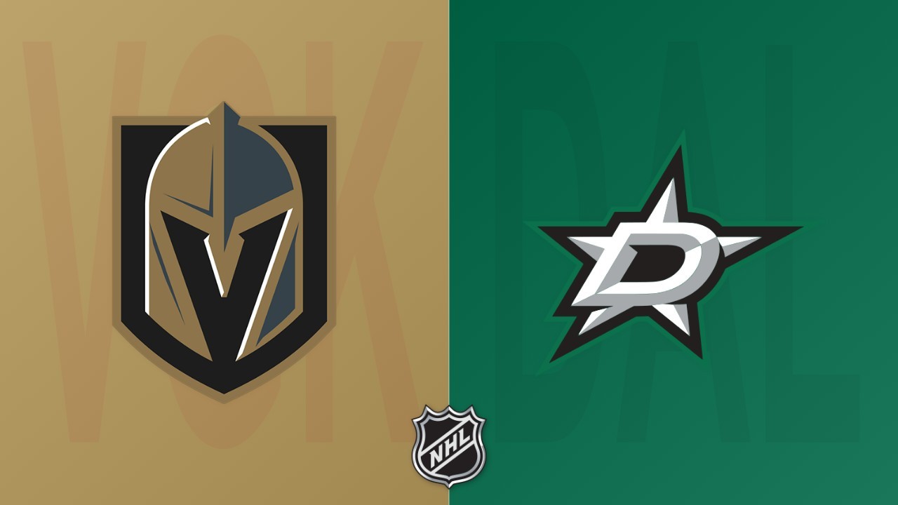 Dallas Stars vs Vegas Golden Knights poster