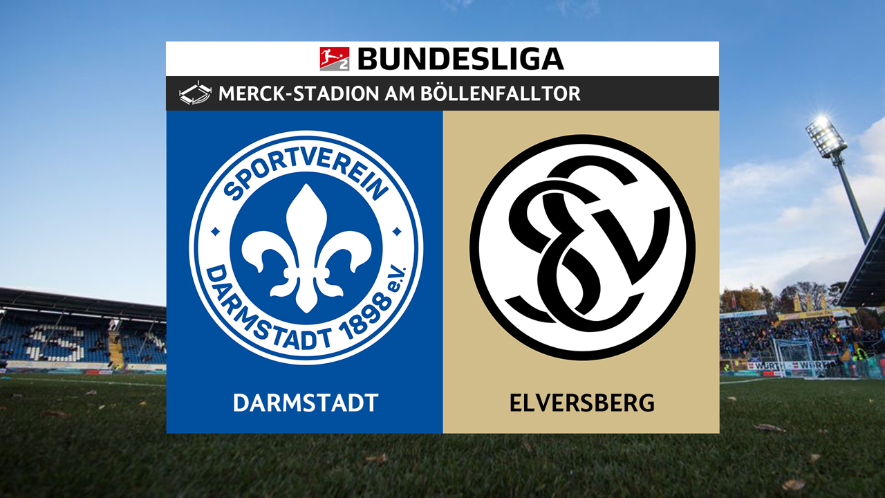 Darmstadt vs Elversberg poster