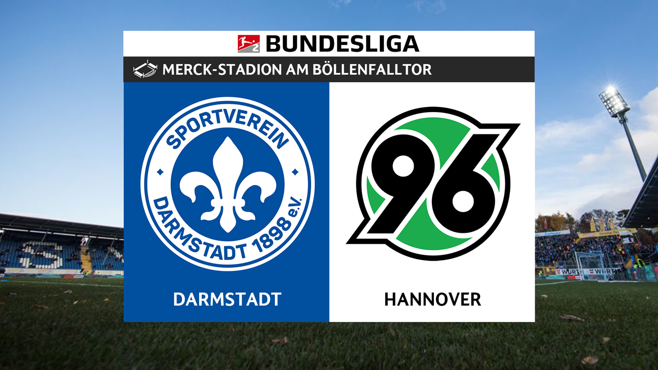 Darmstadt vs Hannover 96 poster