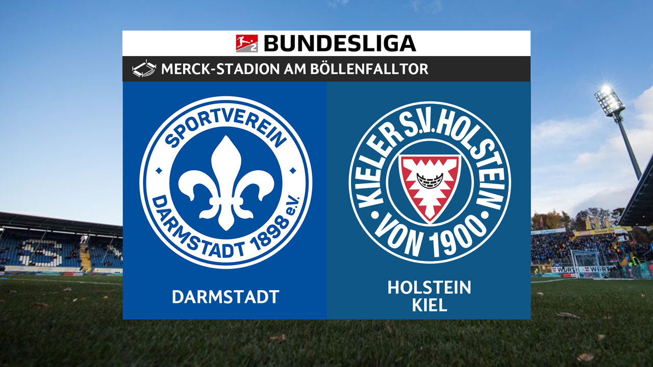 Darmstadt vs Holstein Kiel poster