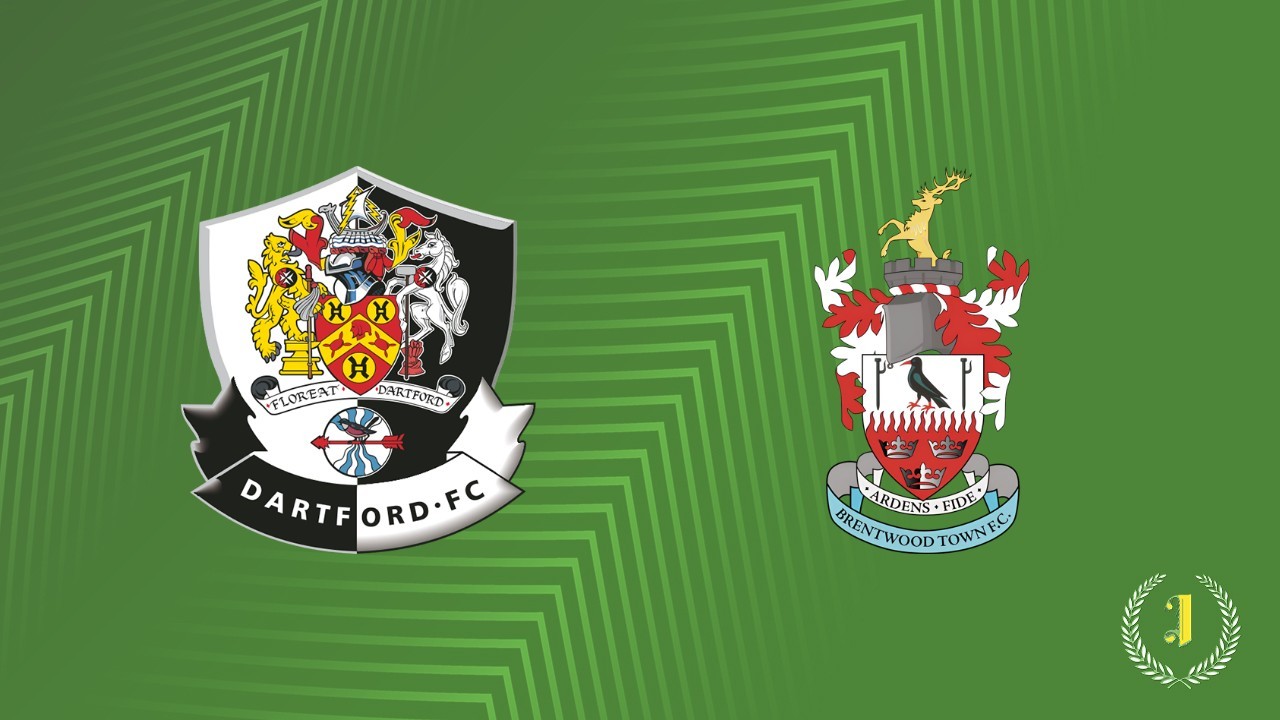 Dartford vs Brentwood Town poster