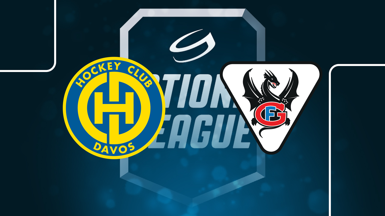 Davos vs HC Fribourg-Gottéron poster