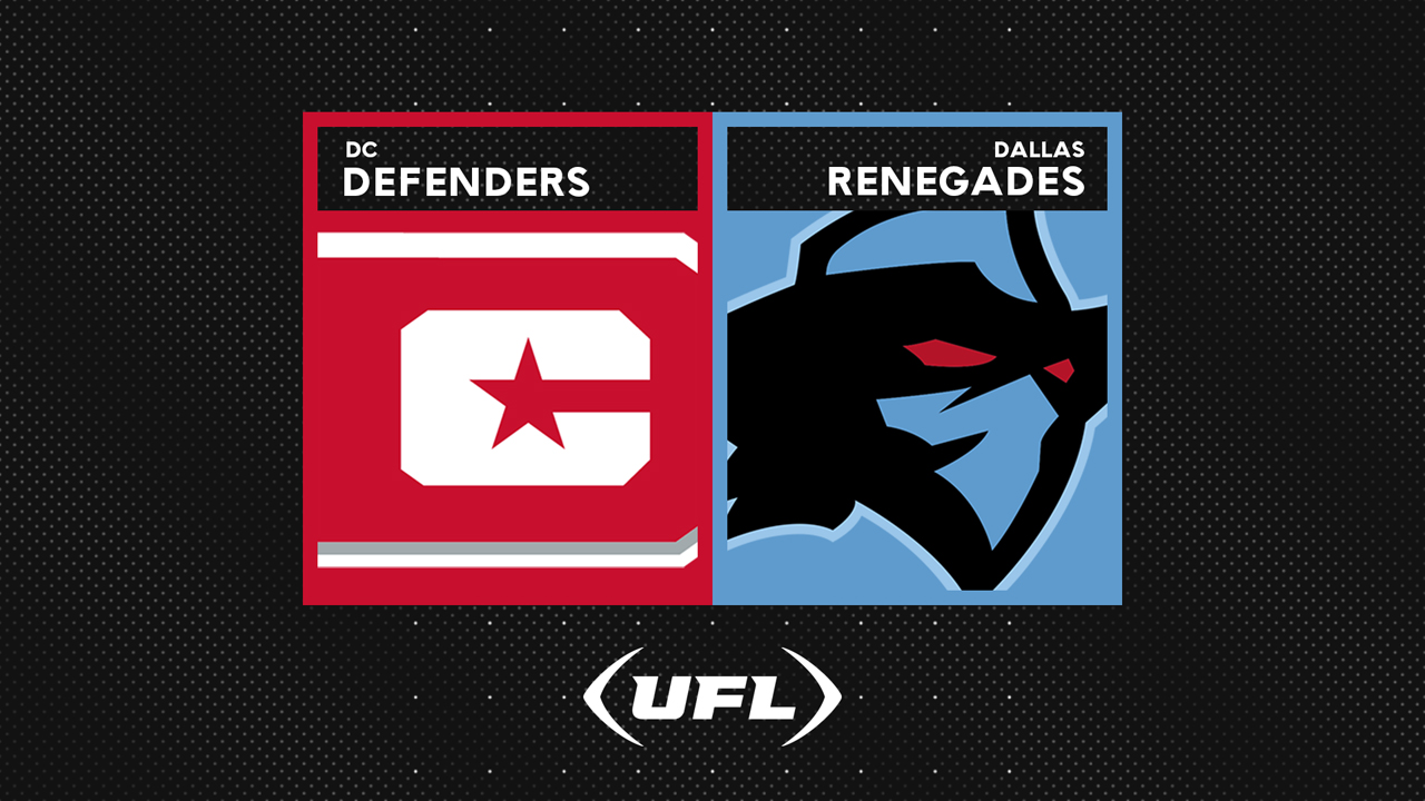 DC Defenders vs Dallas Renegades poster