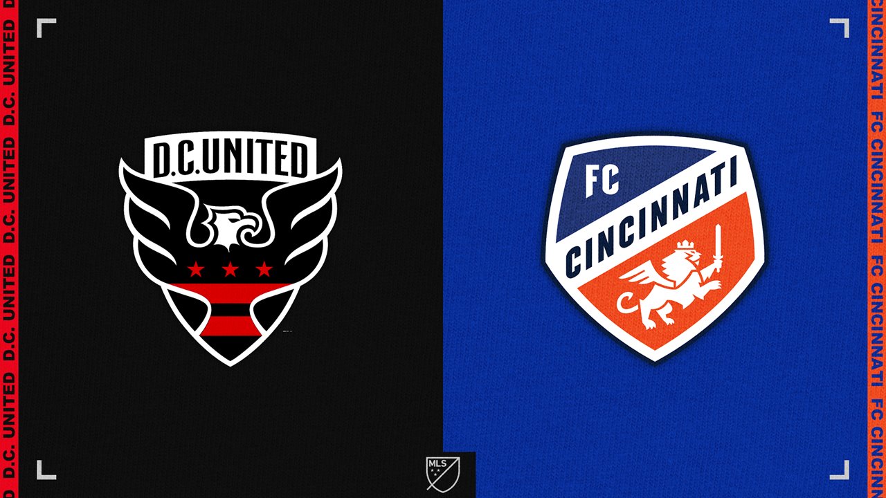 DC United vs FC Cincinnati poster