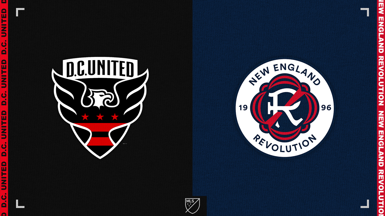 DC United vs New England Revolution poster