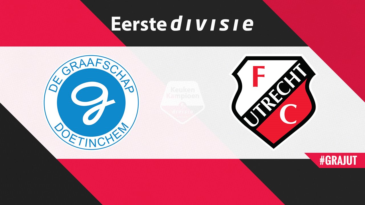 De Graafschap vs Jong Utrecht poster