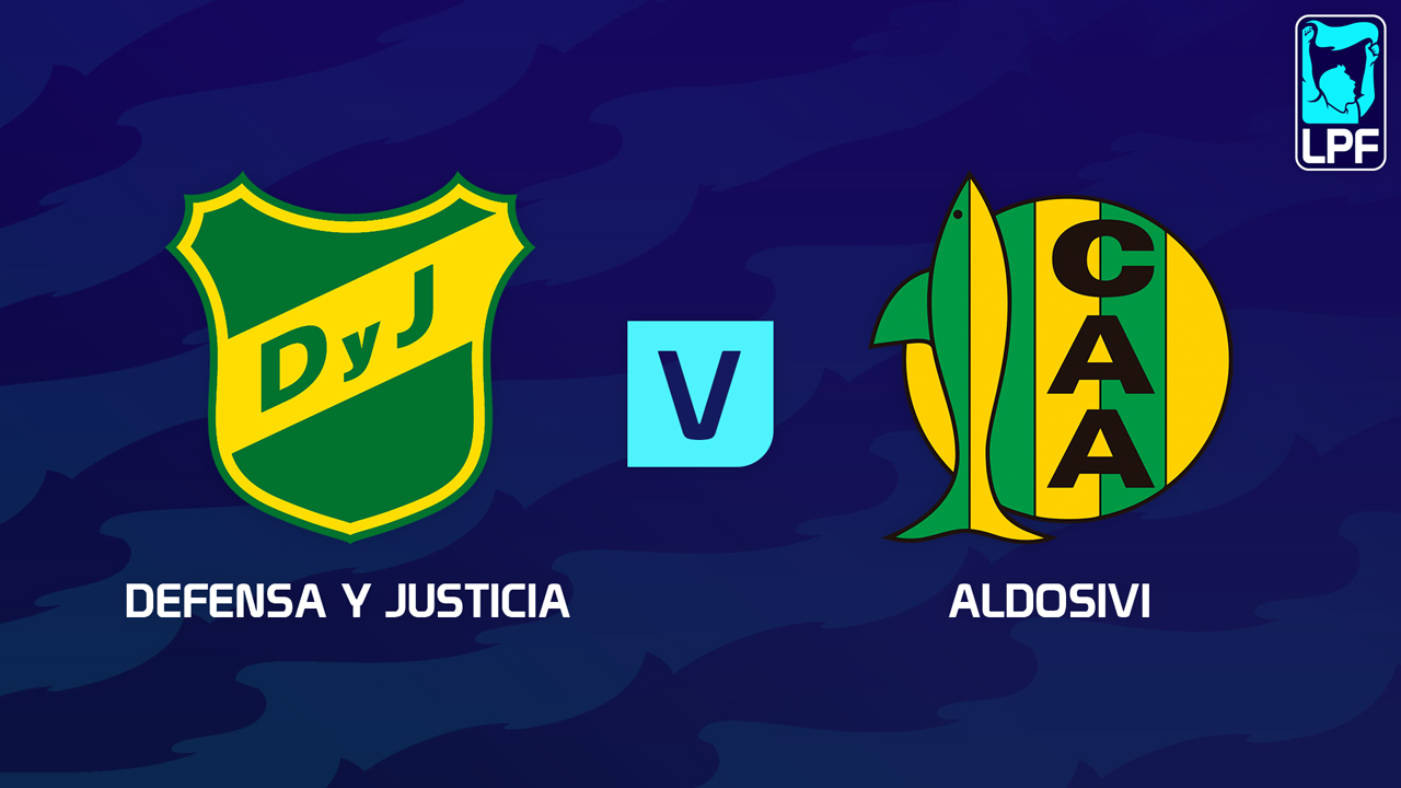 Defensa y Justicia vs Aldosivi poster