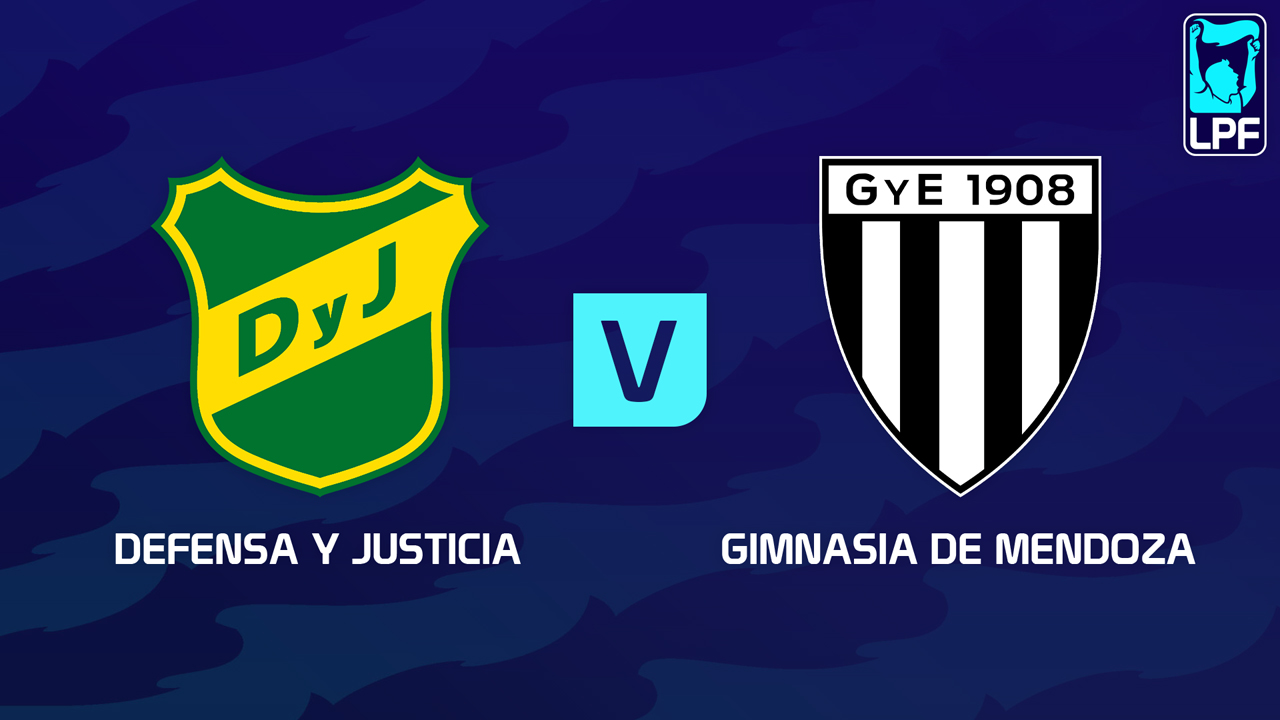 Defensa y Justicia vs Gimnasia y Esgrima de Mendoza poster
