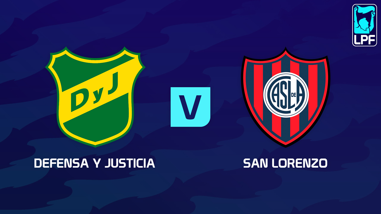 Defensa y Justicia vs San Lorenzo poster