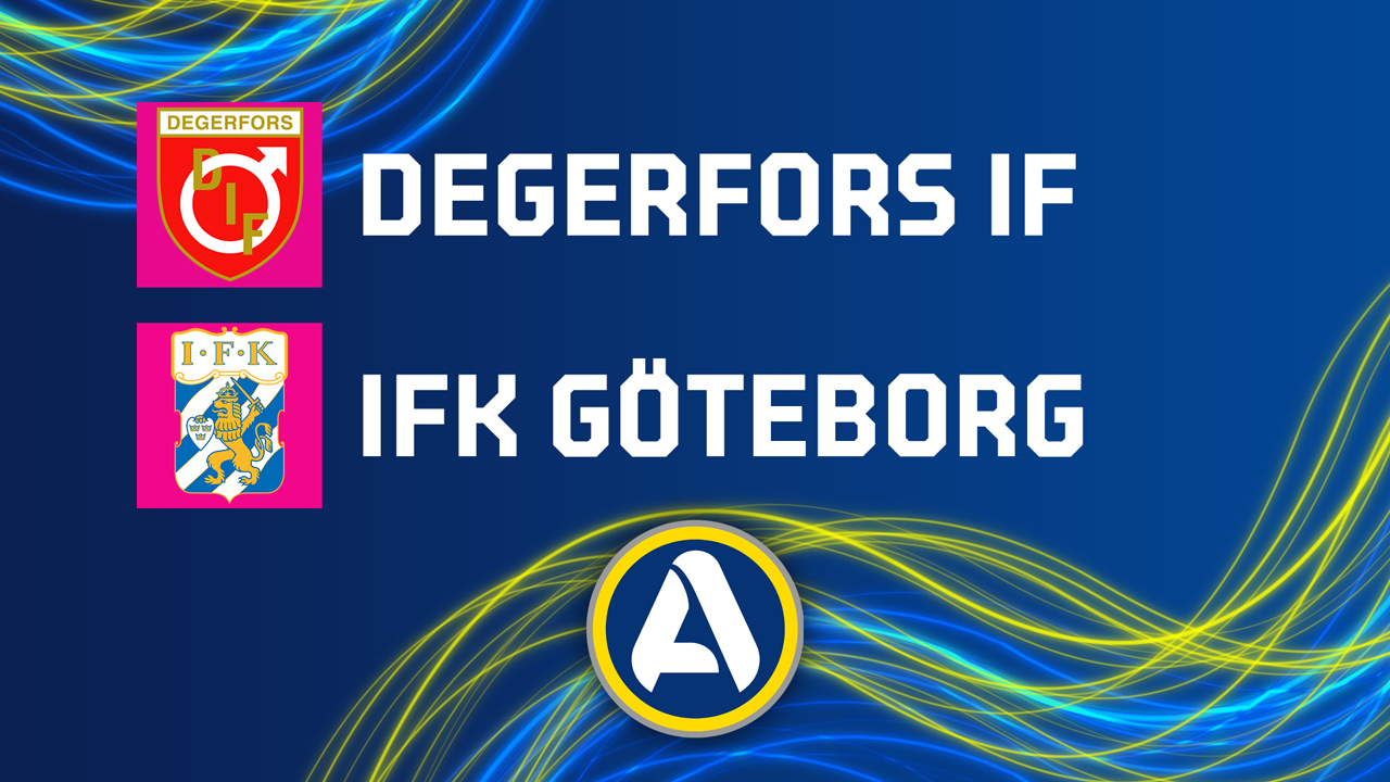 Degerfors vs IFK Göteborg poster