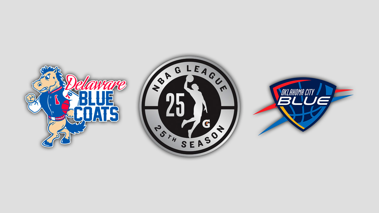 Delaware Blue Coats vs Oklahoma City Blue poster