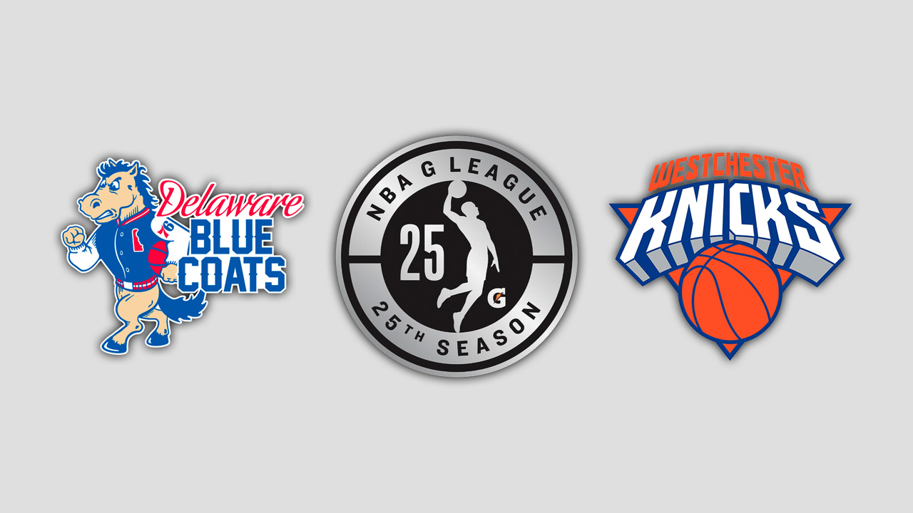 Delaware Blue Coats vs Westchester Knicks poster