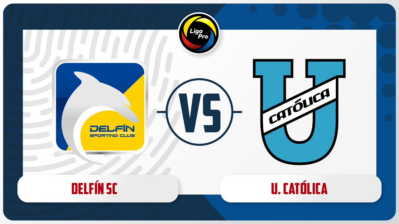 Delfín vs Universidad Católica del Ecuador poster