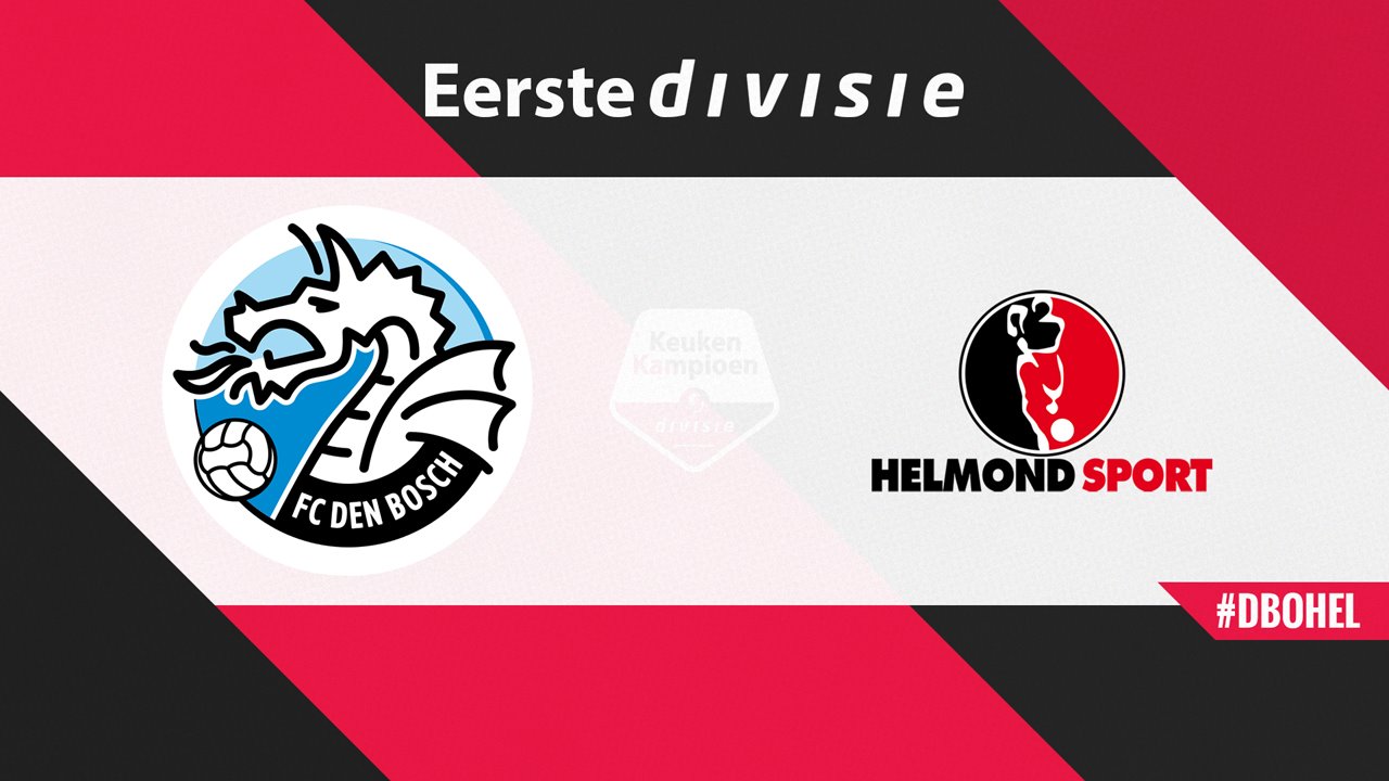 Den Bosch vs Helmond Sport poster