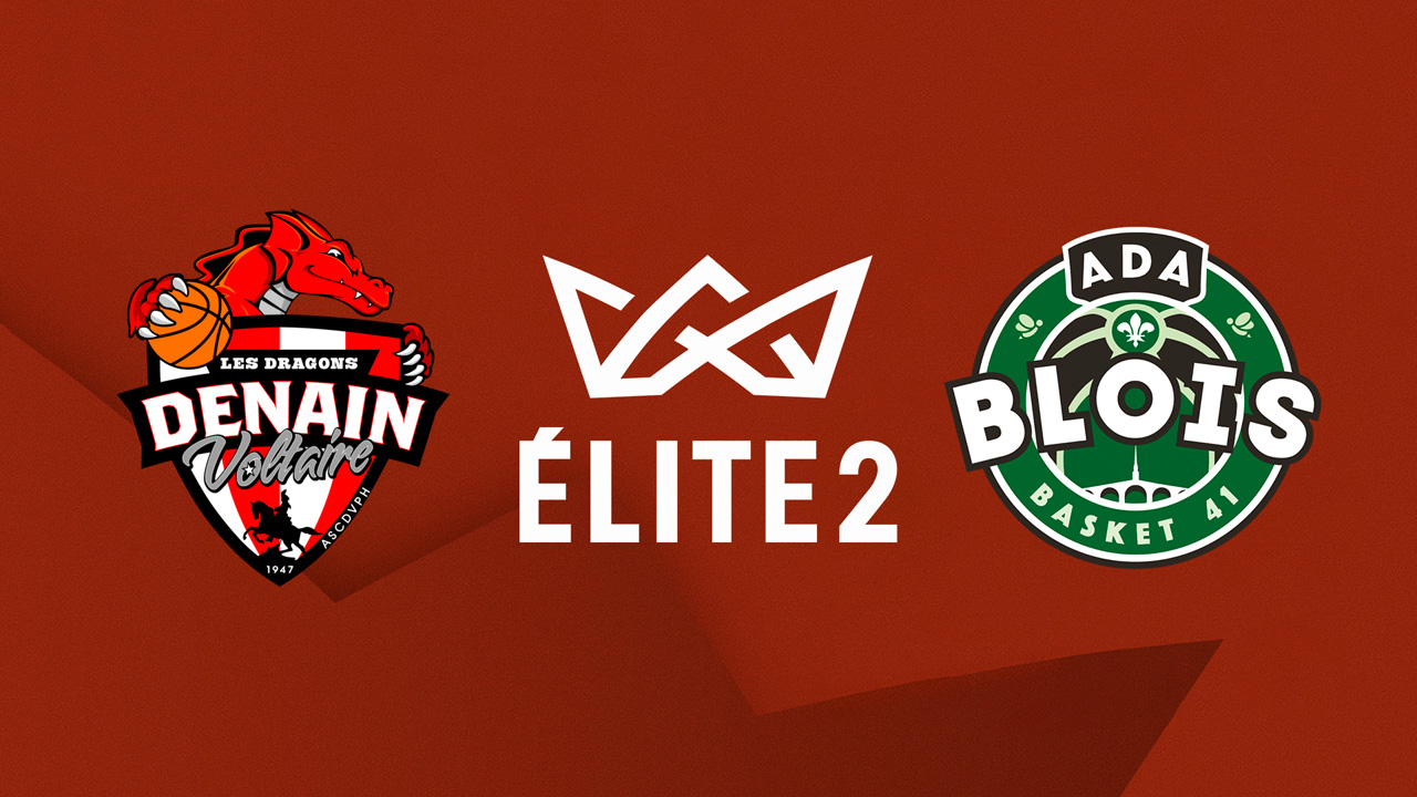 Denain Voltaire Basket vs ADA Blois poster