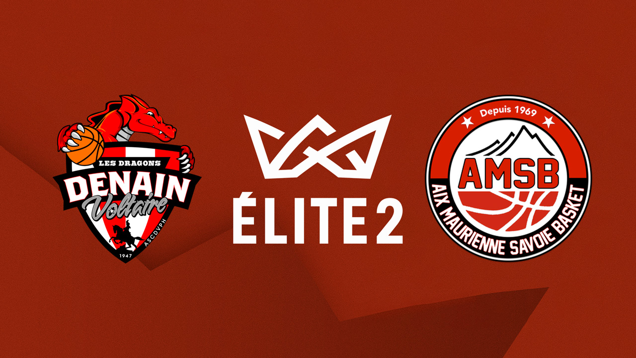 Denain Voltaire Basket vs AMSB poster