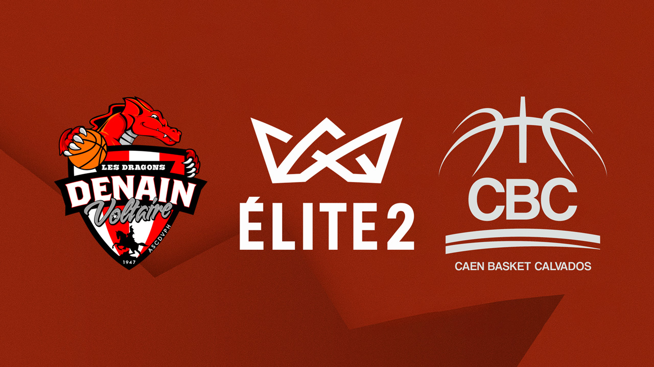 Denain Voltaire Basket vs Caen Basket Calvados poster