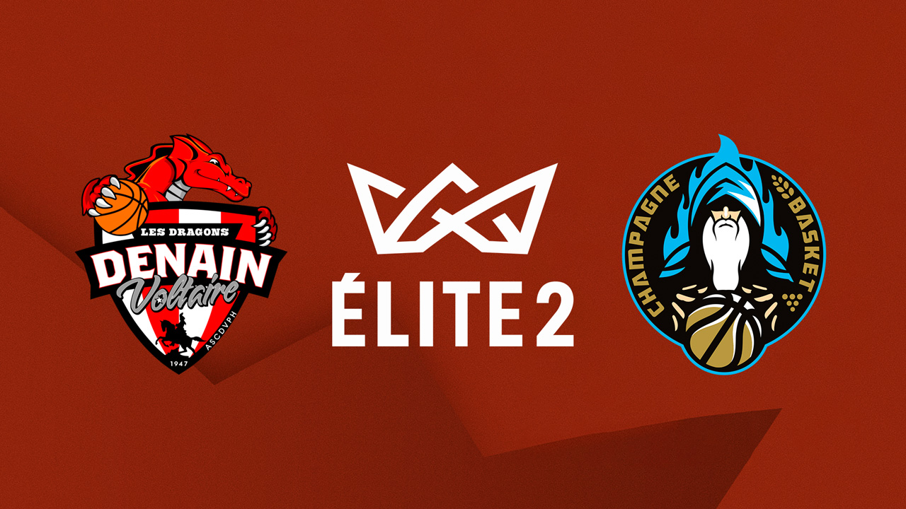 Denain Voltaire Basket vs Châlons-Reims poster