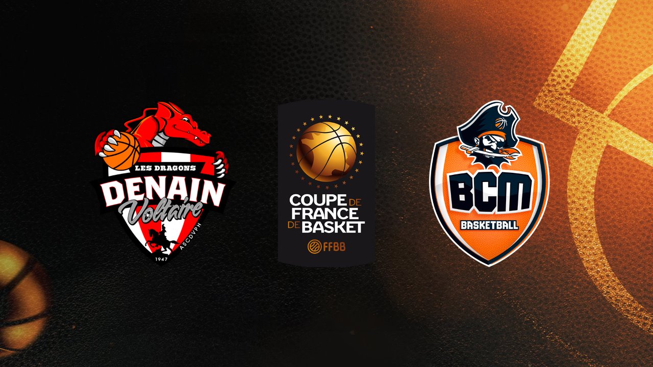 Denain Voltaire Basket vs Gravelines-Dunkerque poster