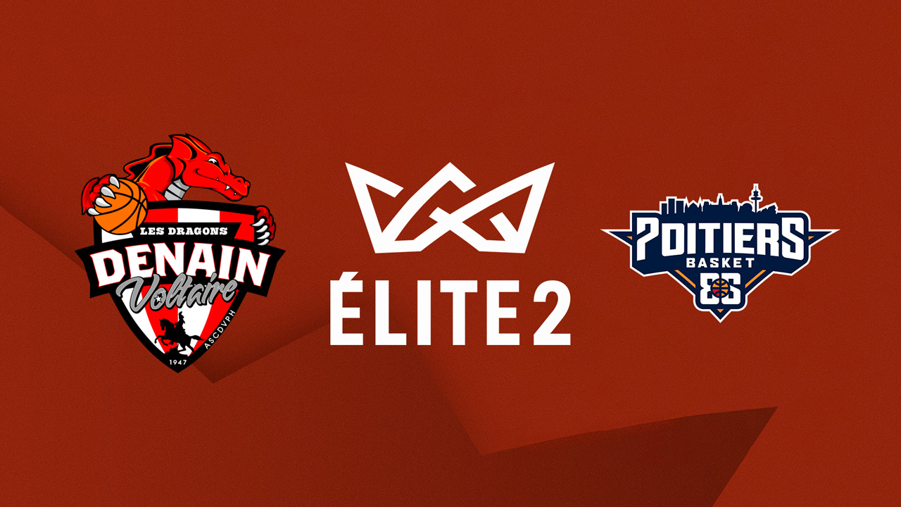 Denain Voltaire Basket vs Poitiers Basket 86 poster