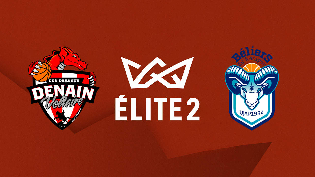 Denain Voltaire Basket vs UJAP Quimper 29 poster