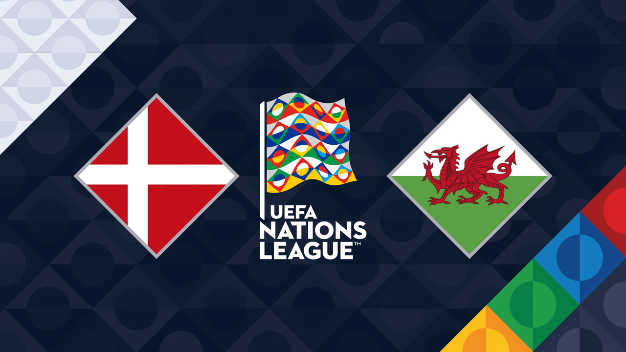 Denmark vs Wales poster