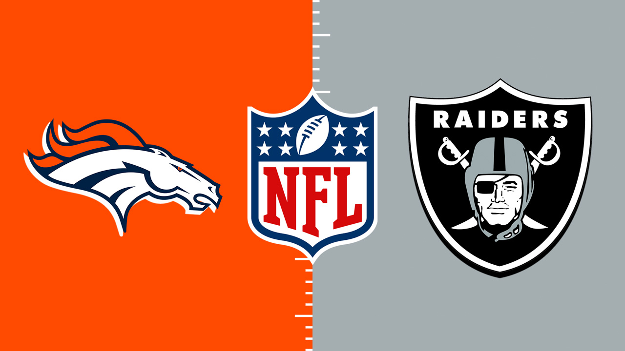 Denver Broncos vs Las Vegas Raiders poster