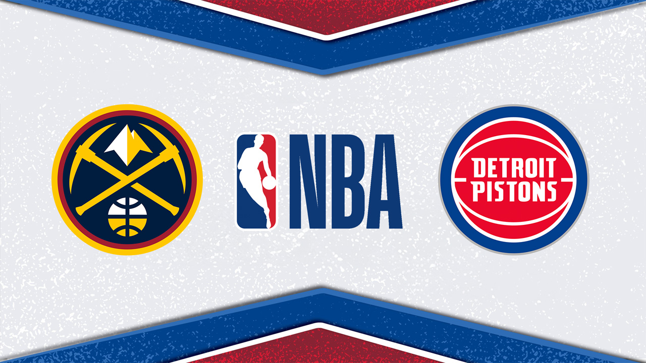Denver Nuggets vs Detroit Pistons poster