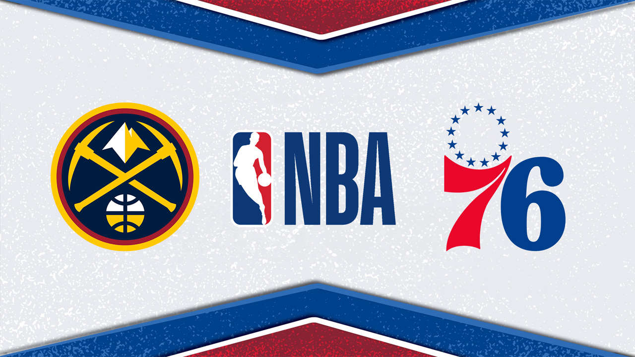 Denver Nuggets vs Philadelphia 76ers poster