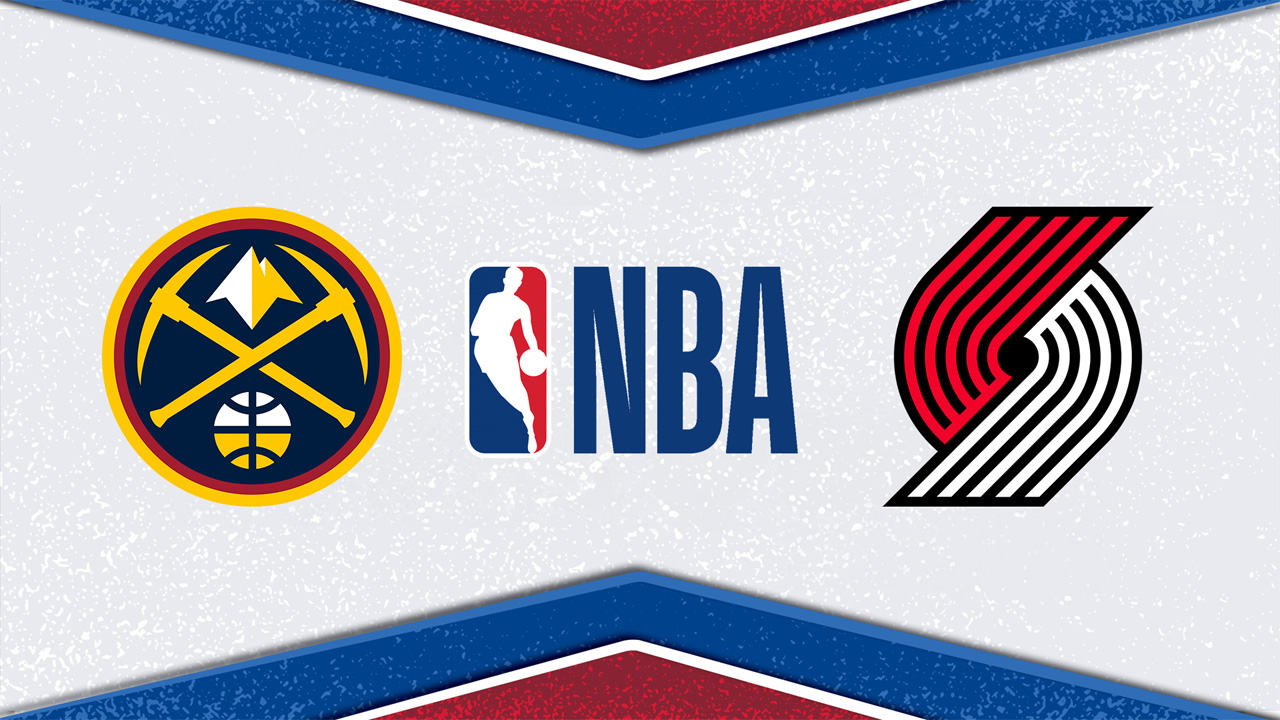 Denver Nuggets vs Portland Trail Blazers poster