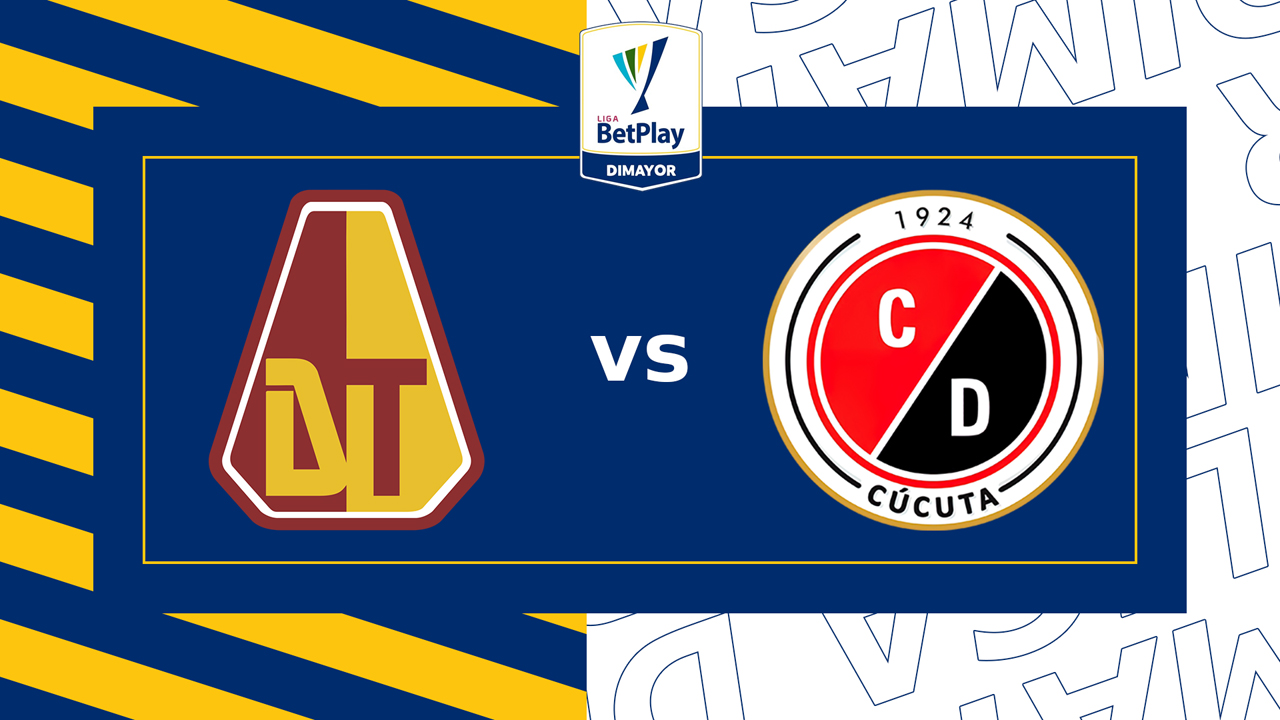 Deportes Tolima vs Cúcuta Deportivo poster