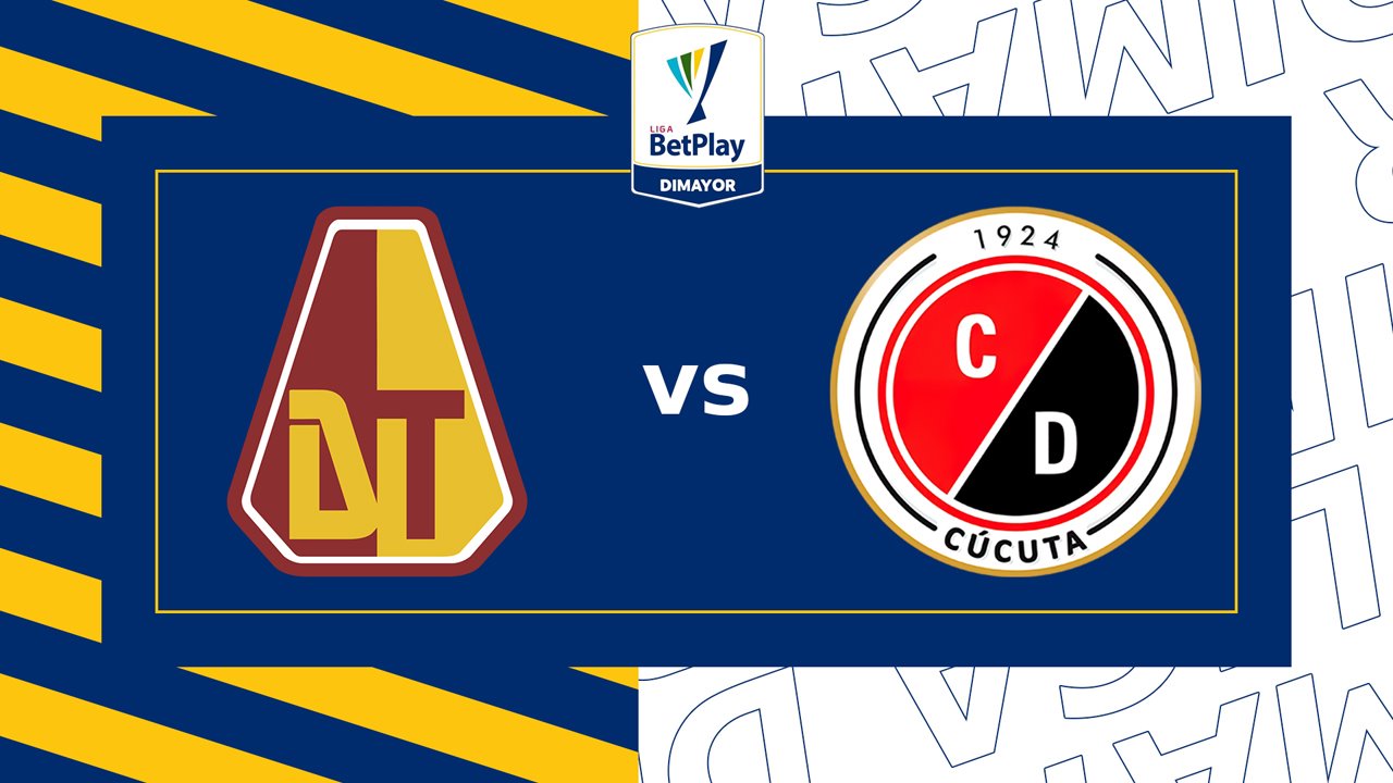 Deportes Tolima vs Cúcuta Deportivo poster