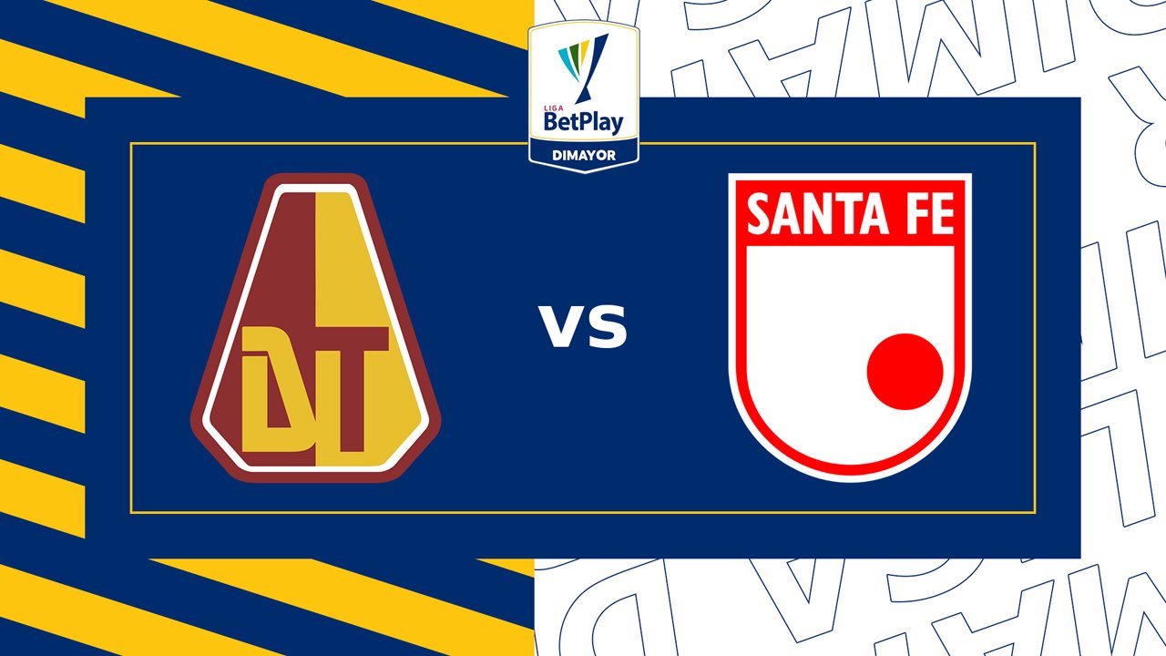 Deportes Tolima vs Independiente Santa Fe poster