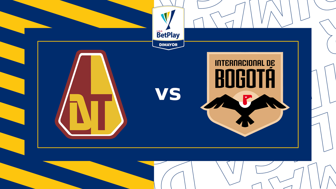 Deportes Tolima vs Internacional de Bogotá poster