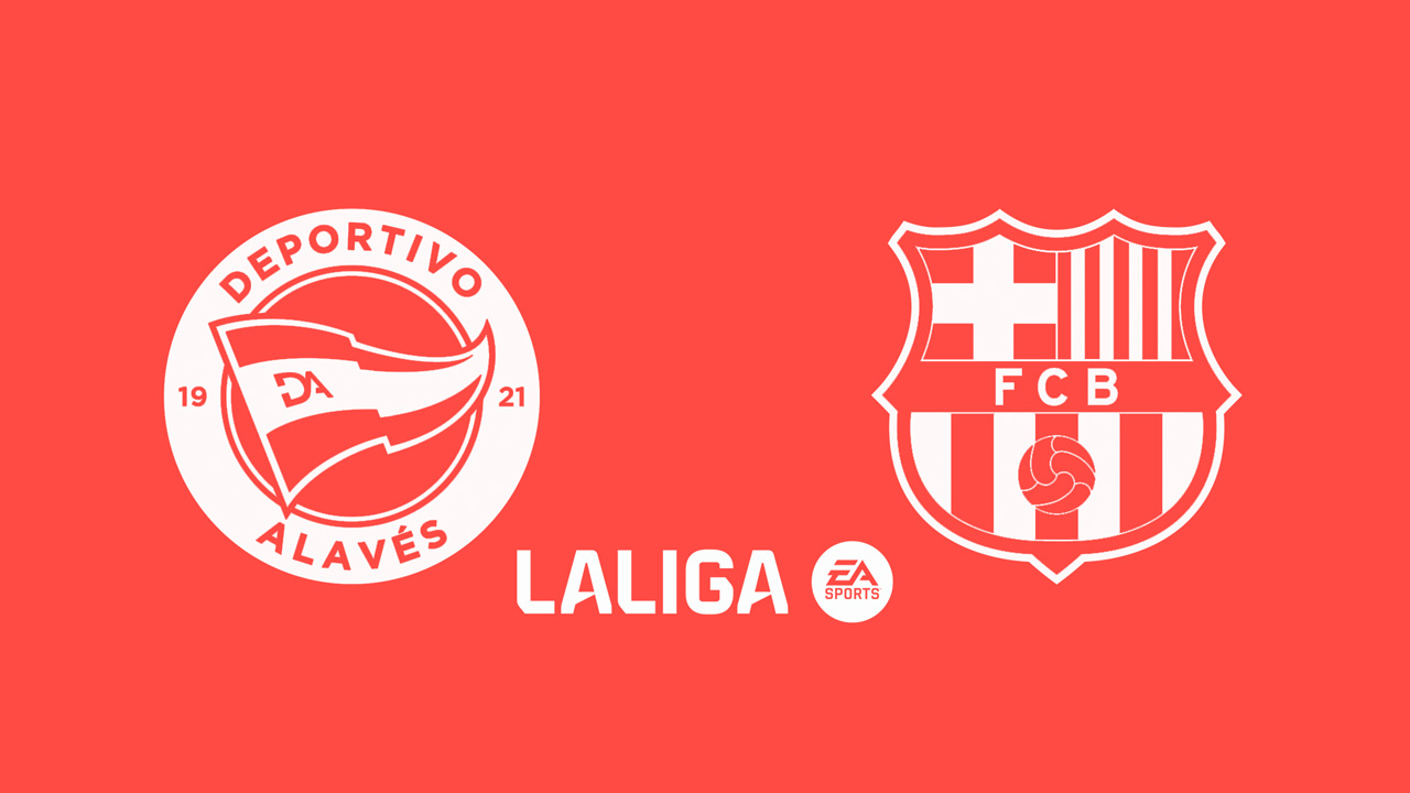 Deportivo Alavés vs Barcelona poster