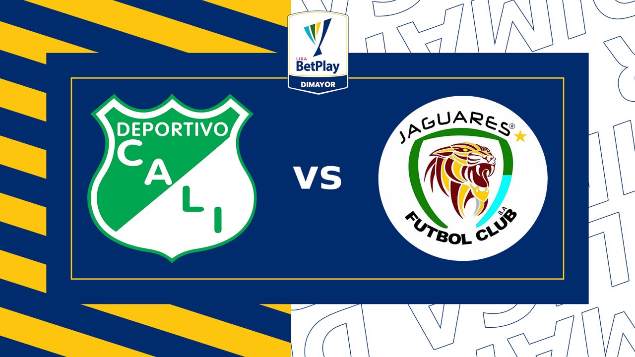 Deportivo Cali vs Jaguares de Córdoba poster